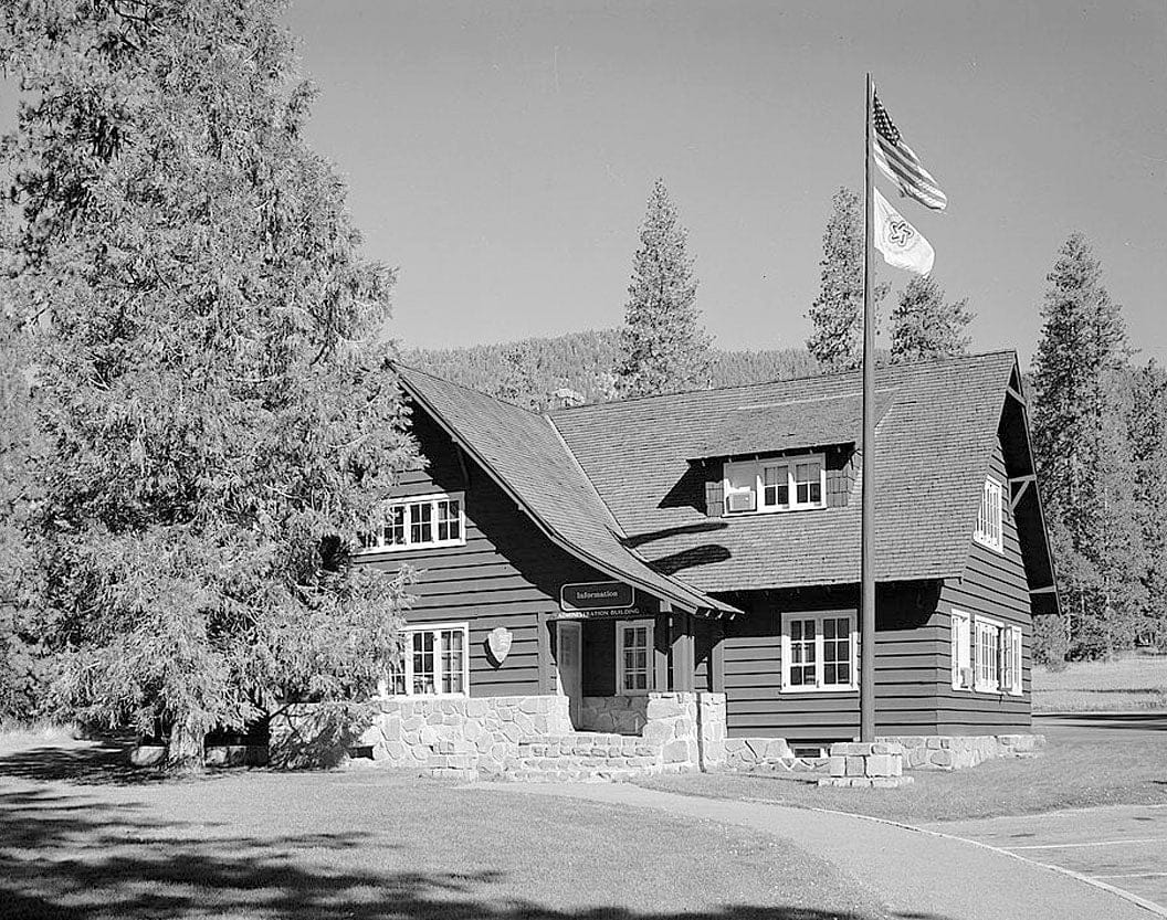 Historic Photo : Lassen Volcanic National Park, Park Headquarters, Mineral, Tehama County, CA 3 Photograph