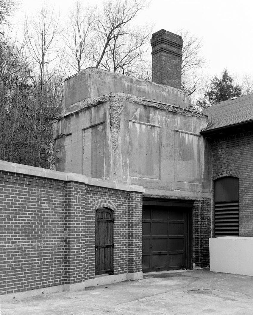 Lake Whitney Water Filtration Plant, Armory Street Pumphouse, North side of Armory Street between Edgehill Road & Whitney Avenue, Hamden, New Haven County, CT 5