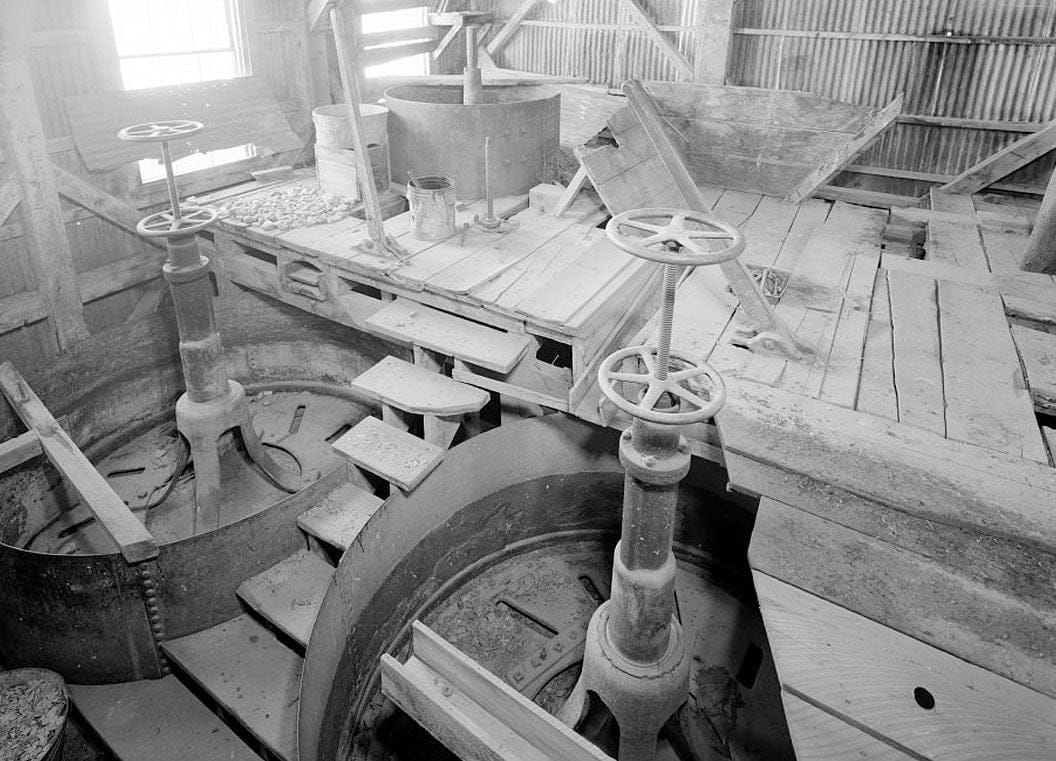 Historic Photo : Standard Gold Mill, East of Bodie Creek, Northeast of Bodie, Bodie, Mono County, CA 5 Photograph