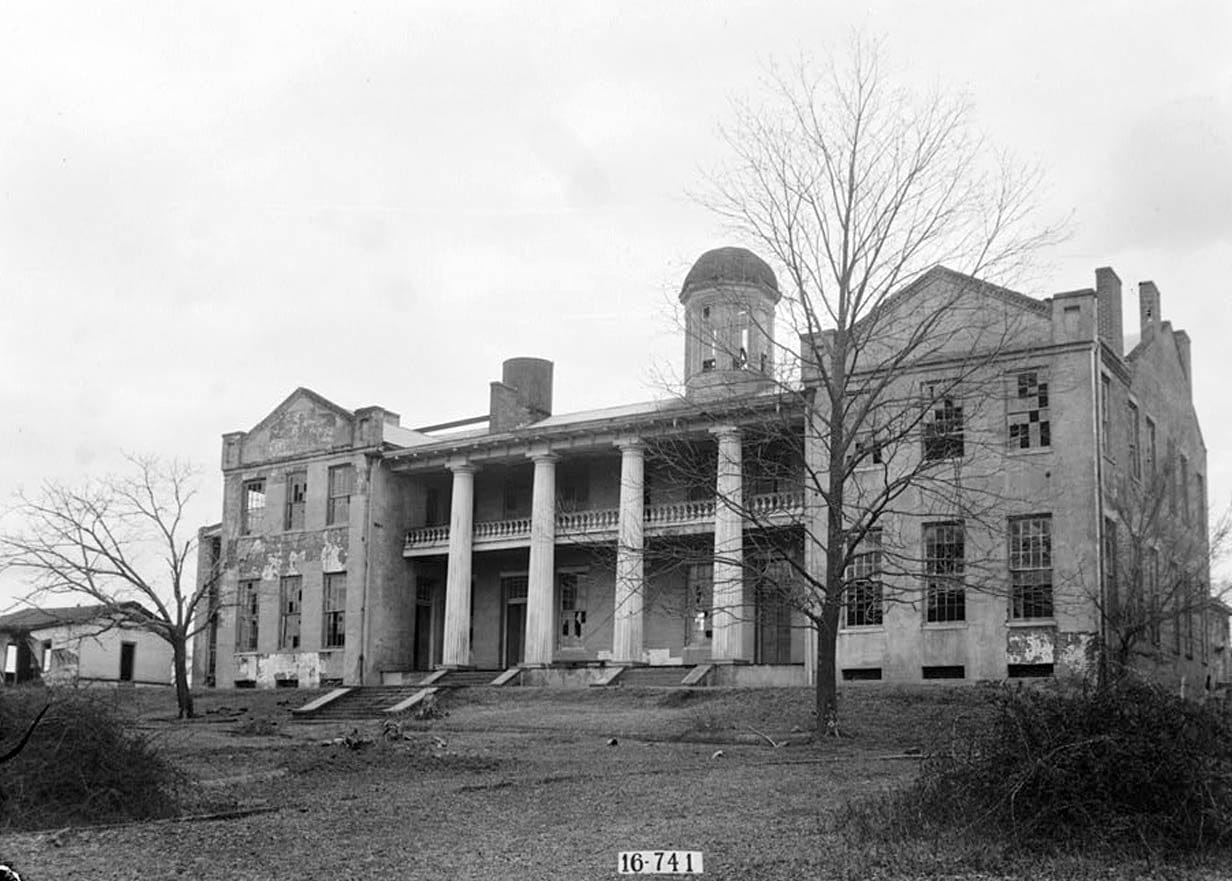 Historic Photo : Summerfield College, Main Building, Main & College Streets, Summerfield, Dallas County, AL 1 Photograph