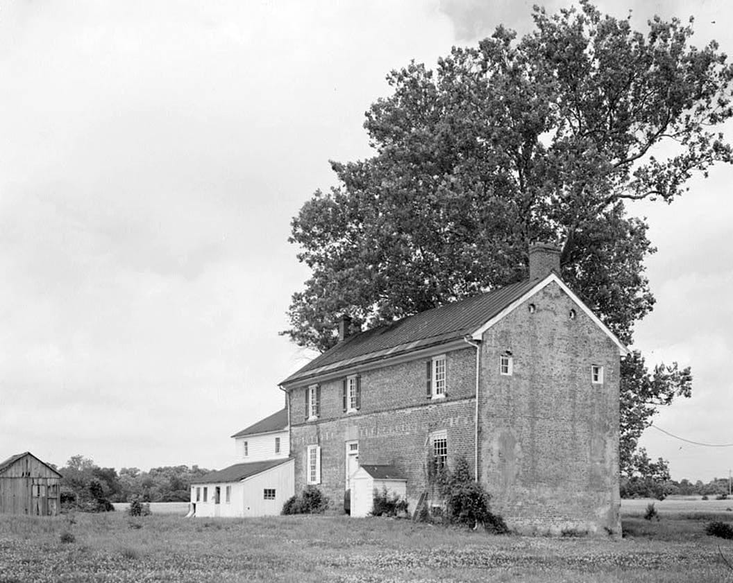 Historic Photo : Huguenot House, Route 9, Taylors Corner, New Castle County, DE 8 Photograph