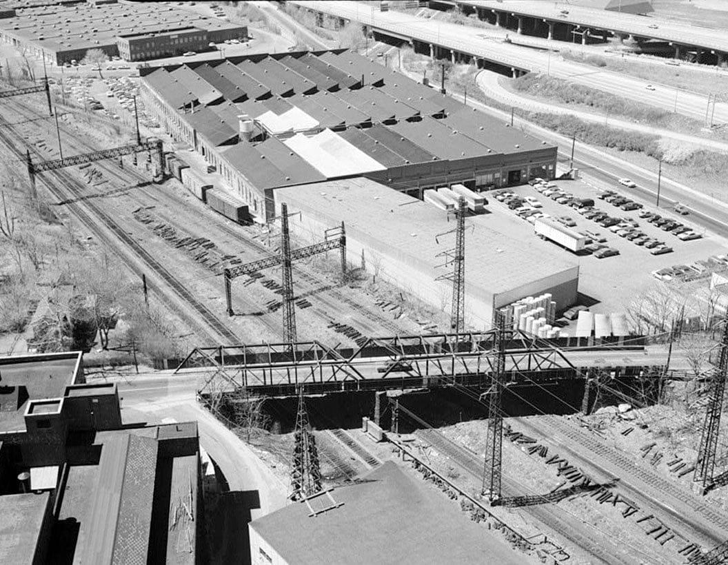 Historic Photo : Northeast Railroad Corridor, Amtrak Route between New York/Connecticut & Connecticut/Rhode Island State Lines, New Haven, New Haven County, CT 11 Photograph