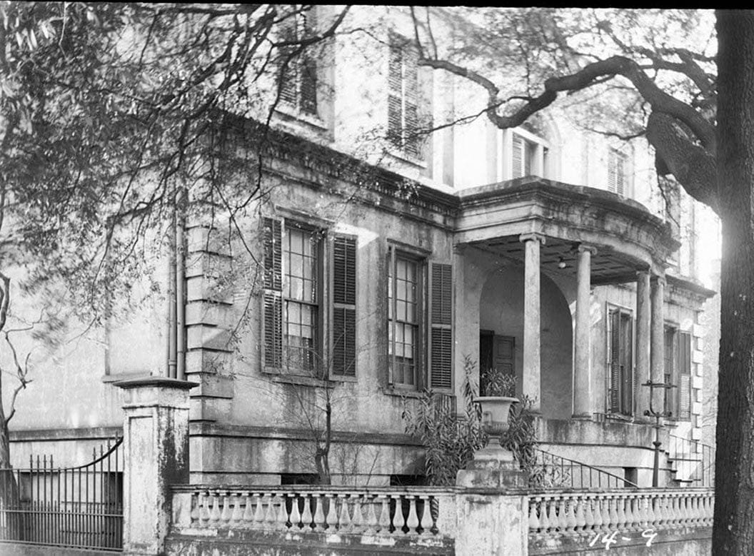 Historic Photo : Richardson-Maxwell-Owen-Thomas House, 124 Abercorn Street, Savannah, Chatham County, GA 2 Photograph