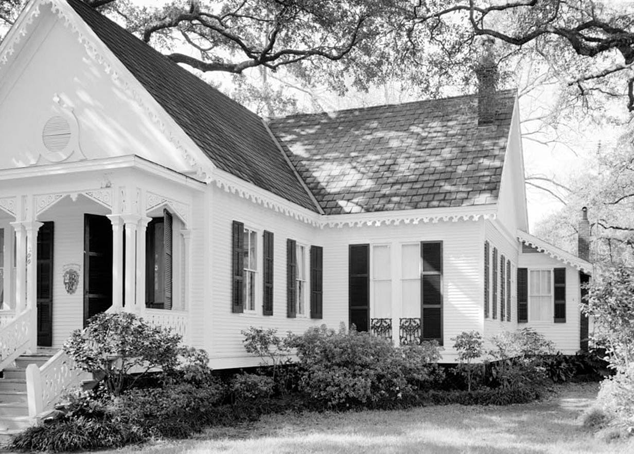 Historic Photo : Kilduff-Ray House, 200 George Street, Mobile, Mobile County, AL 2 Photograph