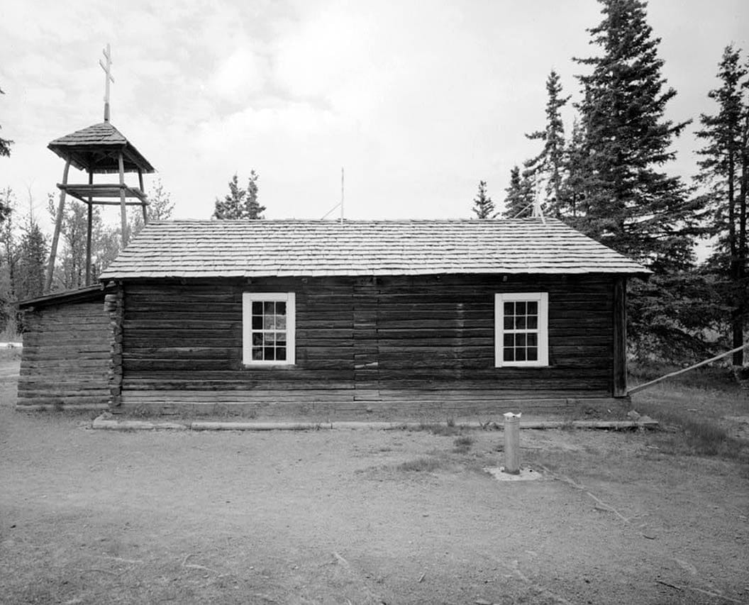 Historic Photo : St. Nicholas Russian Orthodox Churches, Old Church, Eklutna, Anchorage, AK 6 Photograph