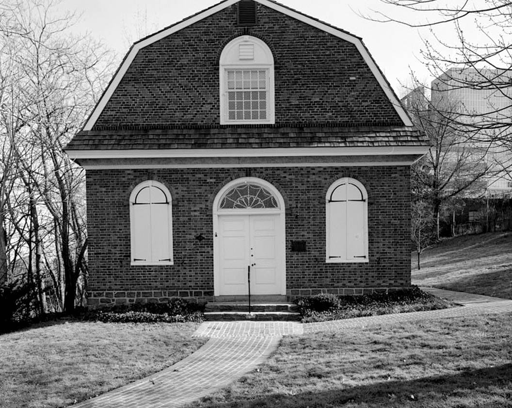 Historic Photo : Old First Presbyterian Church, South Park Drive at West Street, moved from Tenth & Market, Wilmington, New Castle County, DE 2 Photograph