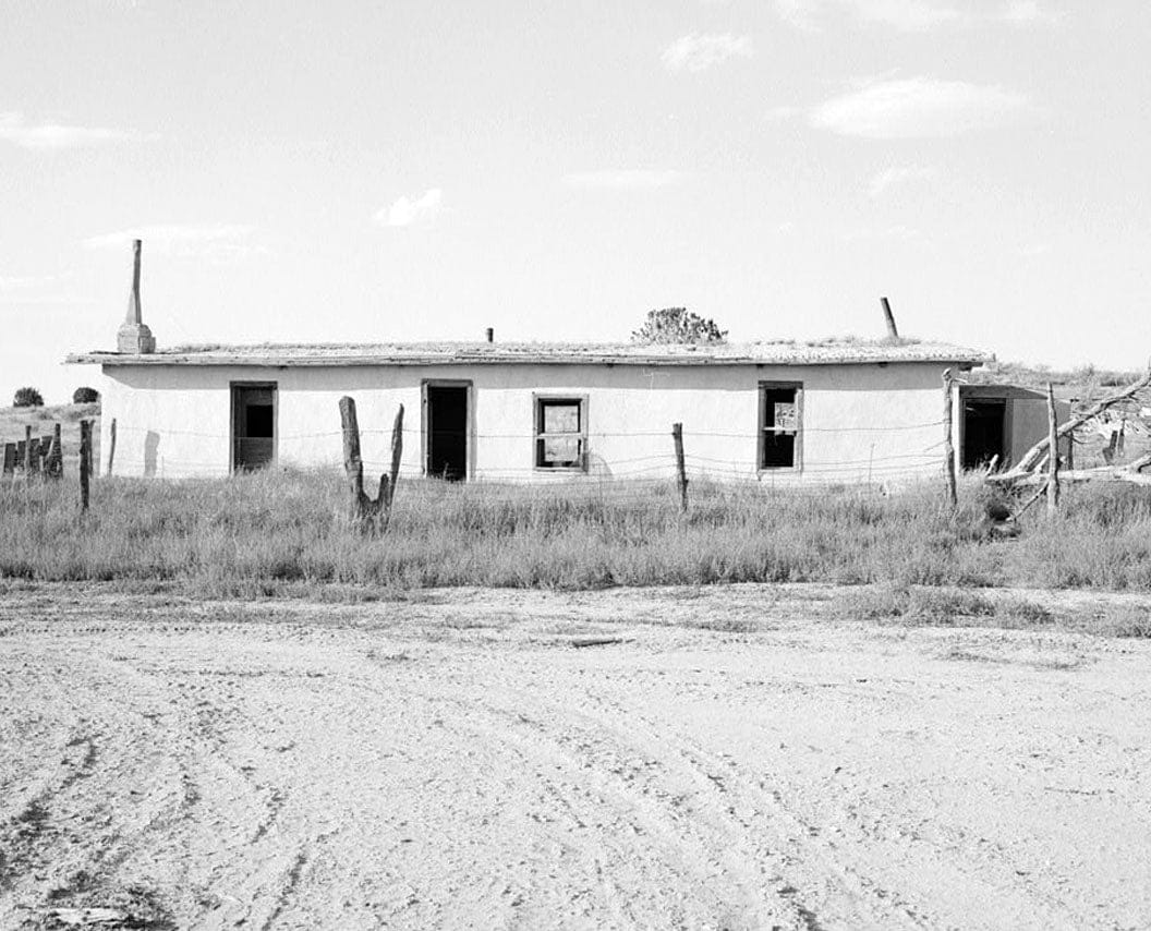 Historic Photo : Asa T. Haines Homestead, Residence, 90 feet west of barn, Model, Las Animas County, CO 1 Photograph