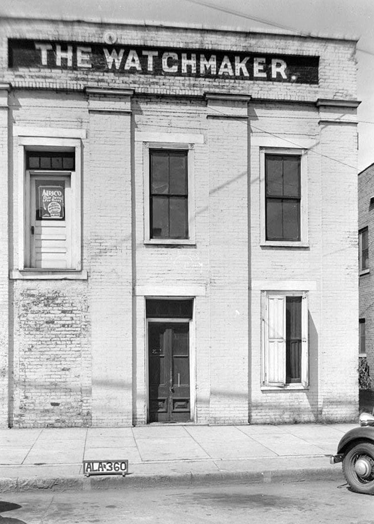 Historic Photo : Commercial Row, Fifth Street, Tuscumbia, Colbert County, AL 1 Photograph