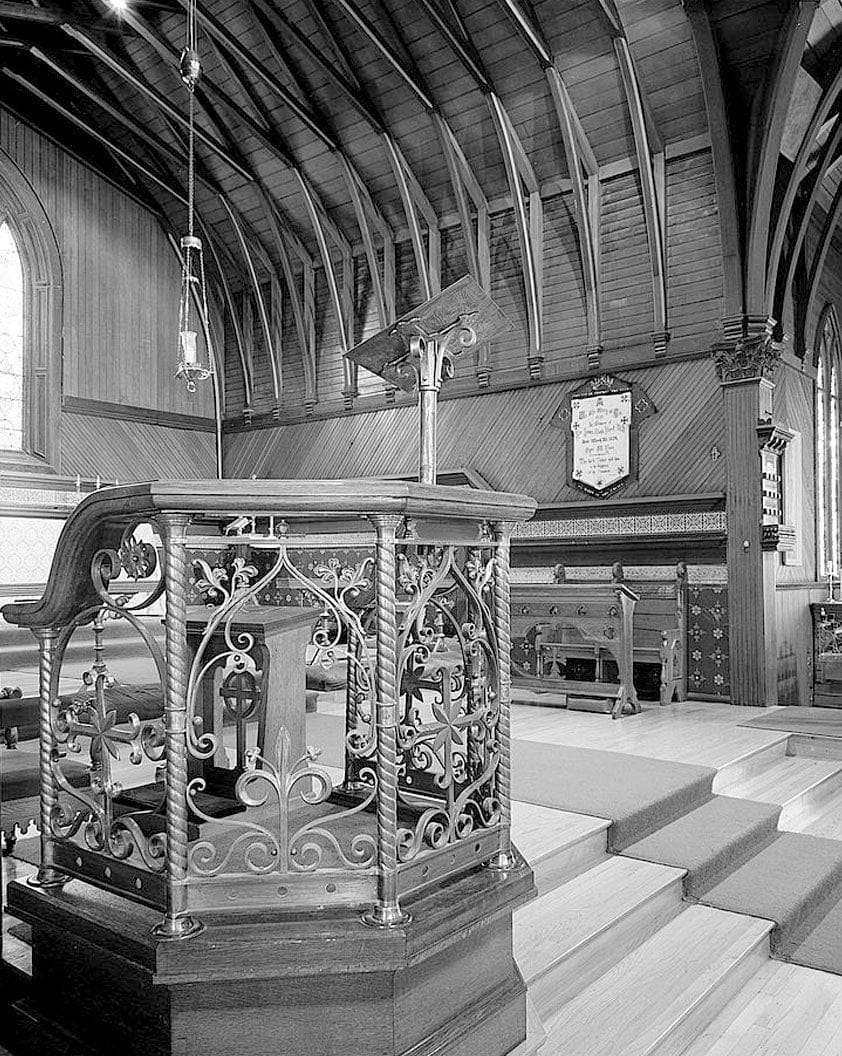 Historic Photo : St. Paul's Episcopal Church, 120 East J Street, Benicia, Solano County, CA 2 Photograph