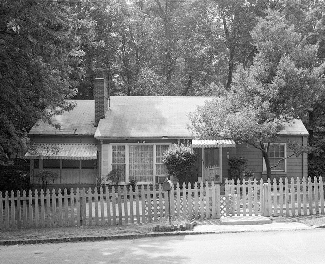 Historic Photo : Hammeren House, 3540 Roxboro Road, Atlanta, Fulton County, GA 1 Photograph