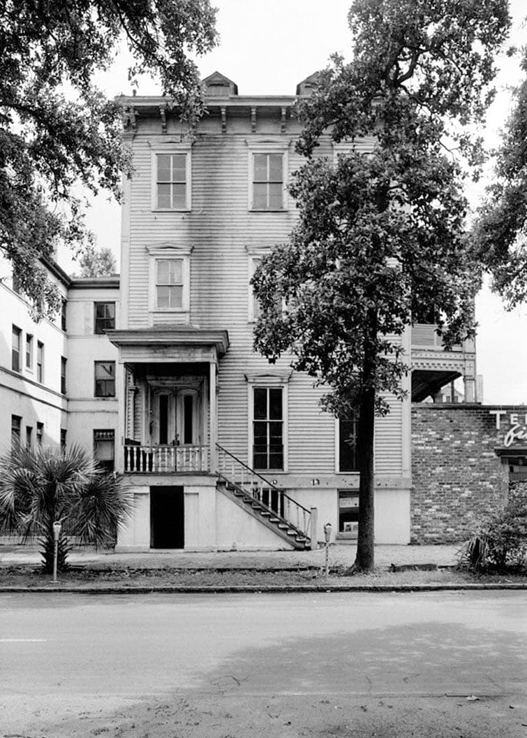 Historic Photo : William Williams House, 18 East Oglethorpe Street, Savannah, Chatham County, GA 2 Photograph