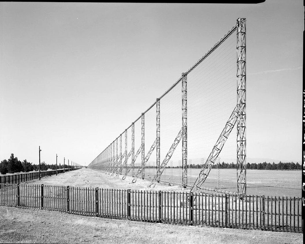 Over-the-Horizon Backscatter Radar Network, Tulelake Radar Site Receive Sector Four Antenna Array, Unnamed Road West of Double Head Road, Tulelake, Siskiyou County, CA 1