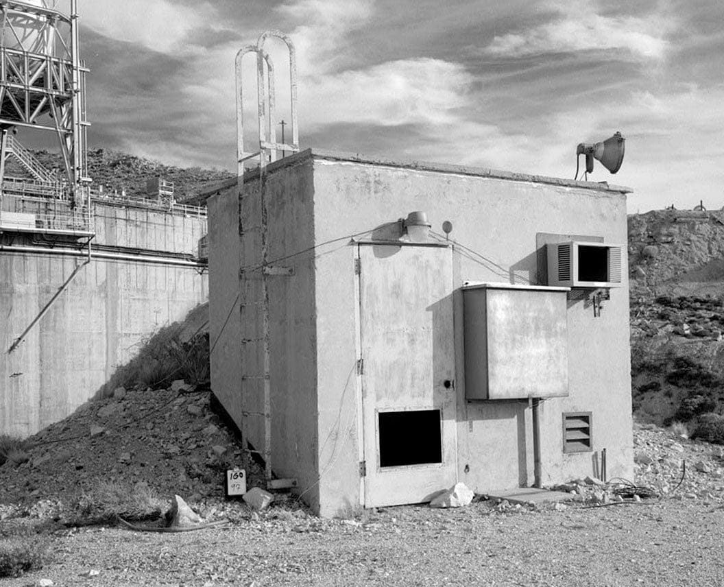 Edwards Air Force Base, Air Force Rocket Propulsion Laboratory, Observation Bunkers for Test Stand 1-A, Test Area 1-120, north end of Jupiter Boulevard, Boron, Kern County, CA 3
