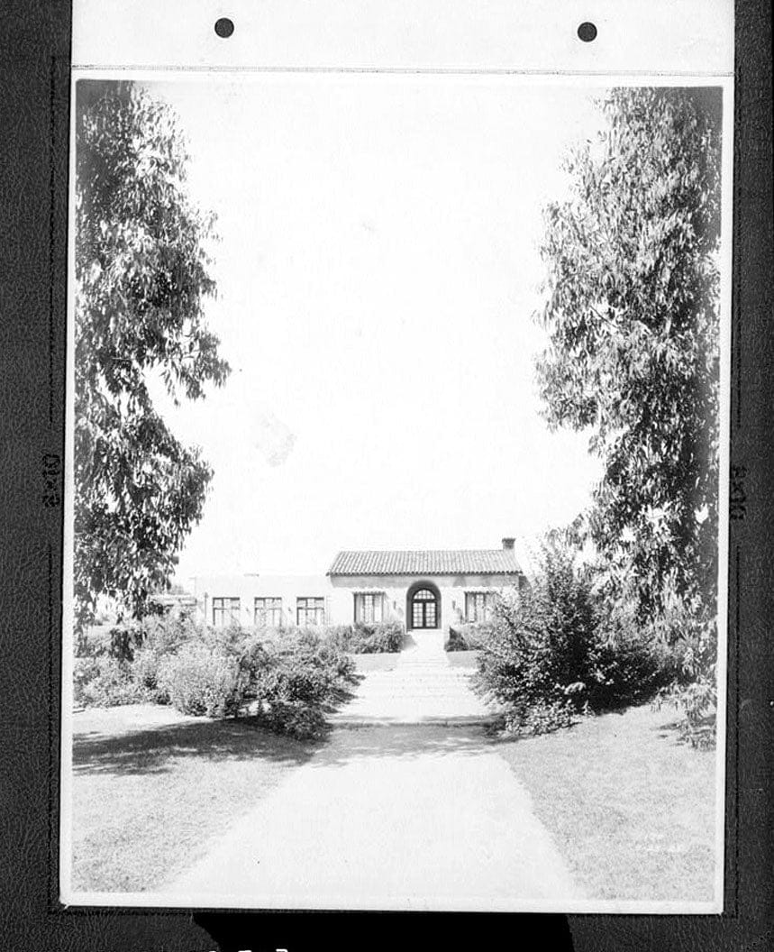 Historic Photo : La Morada, 5951 Lineade Cielo, Rancho Santa Fe, San Diego County, CA 5 Photograph