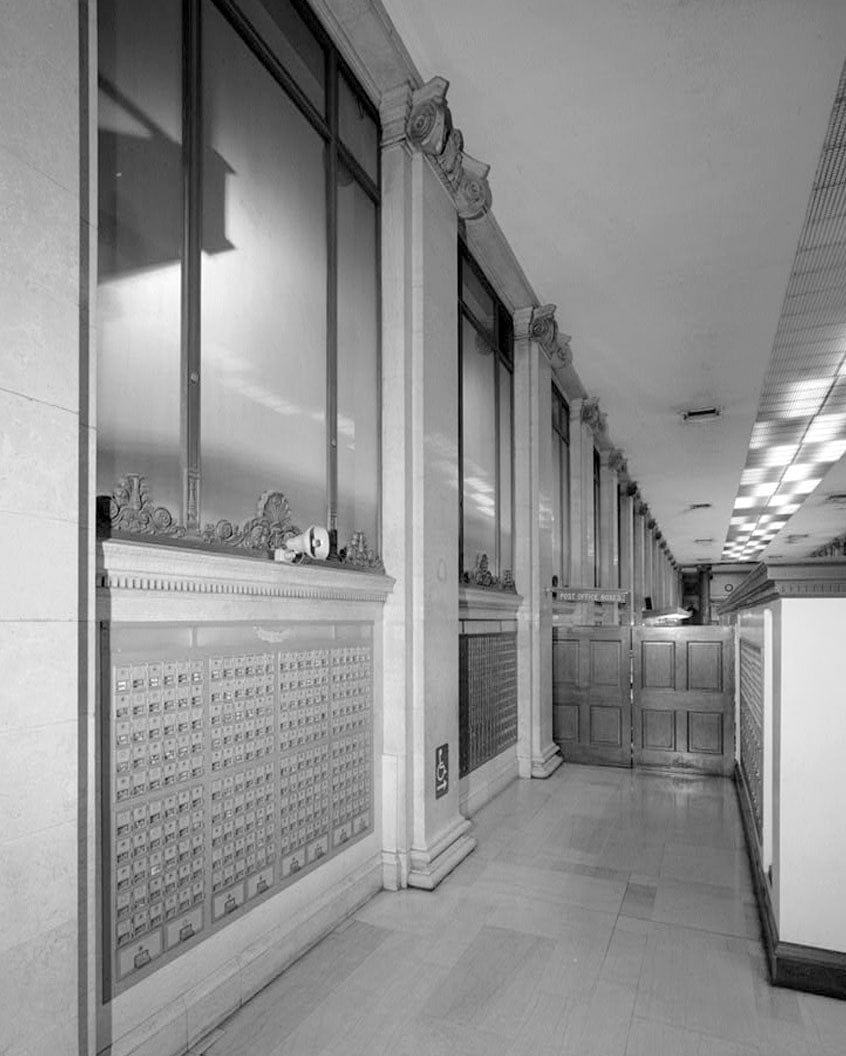 Historic Photo : City Post Office, 2 Massachusetts Avenue, Northwest, Washington, District of Columbia, DC 46 Photograph