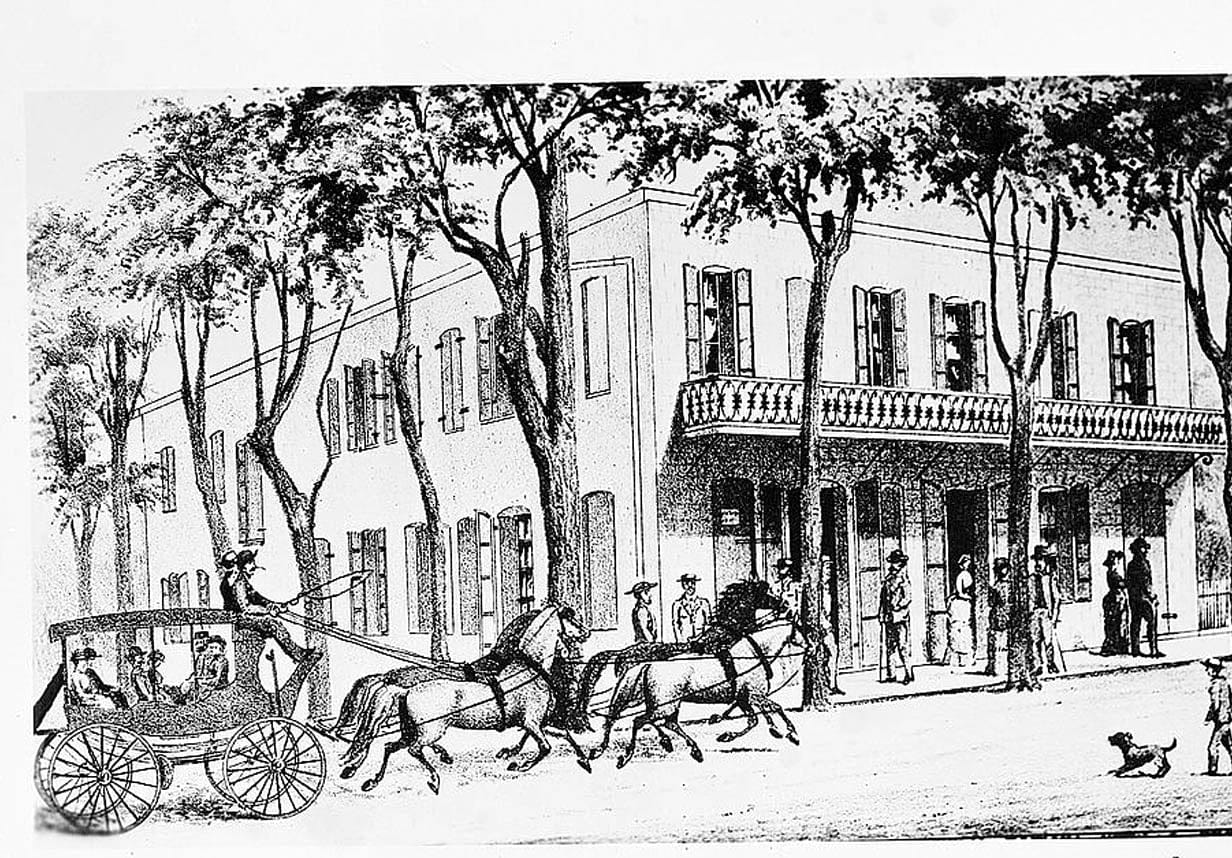Historic Photo : Mitchler Hotel, Main Street, Murphys, Calaveras County, CA 1 Photograph