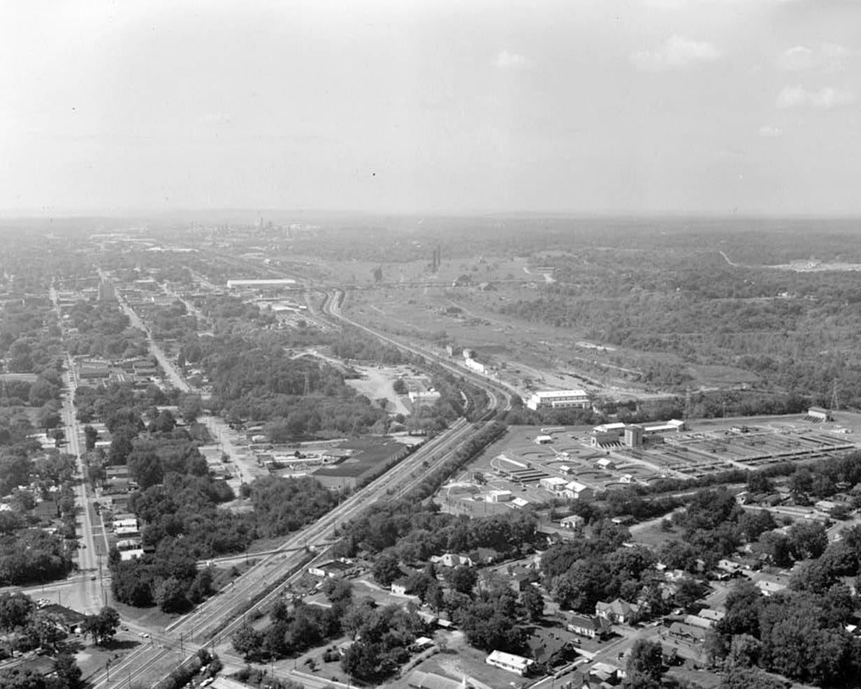 Historic Photo : Birmingham Southern Railroad Yard, Thirty-fourth Street, Ensley, Jefferson County, AL 2 Photograph