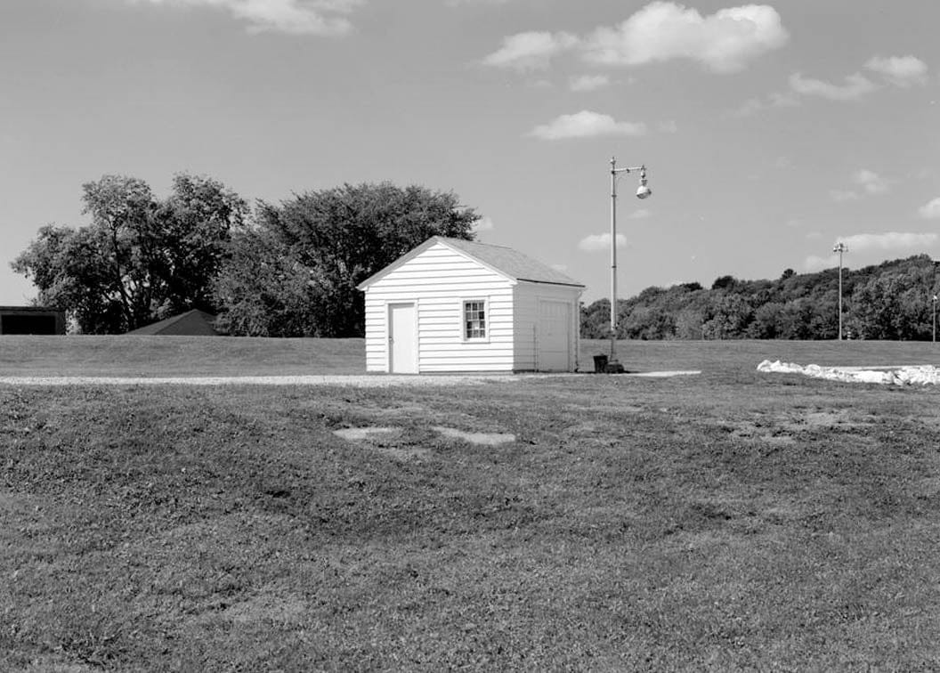 Historic Photo : Mississippi River 9-Foot Channel, Lock & Dam No. 14, Upper Mississippi River, Le Claire, Scott County, IA 20 Photograph