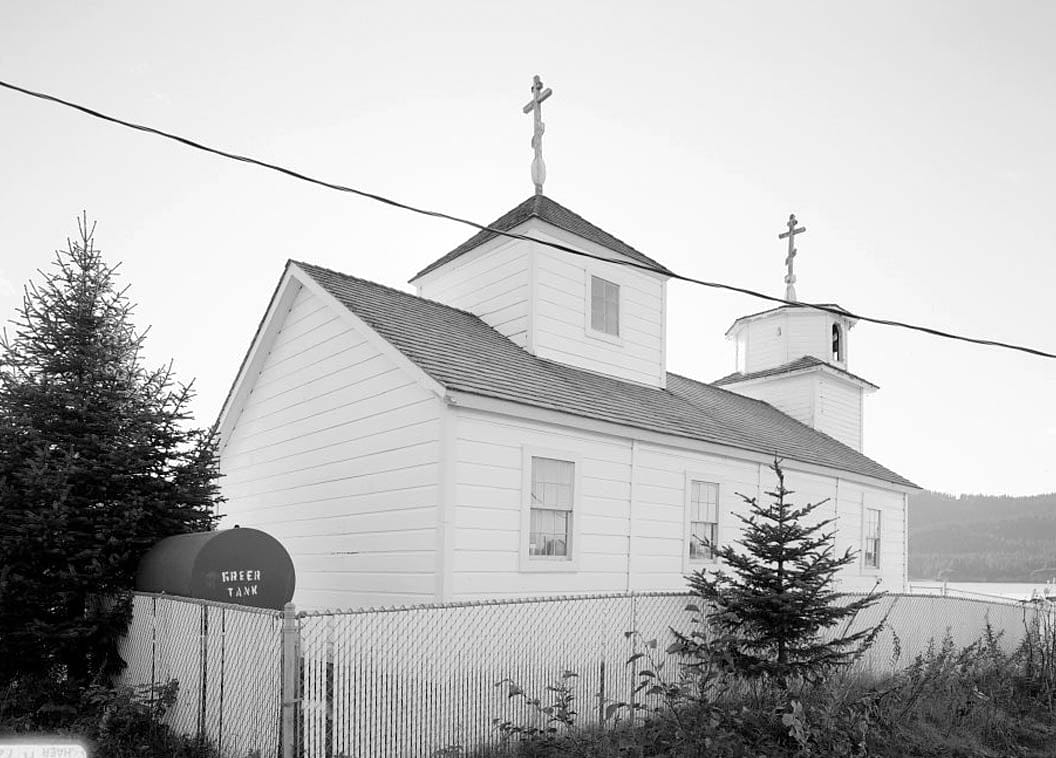 Historic Photo : St. Nicholas Russian Orthodox Church, Seldovia, Kenai Peninsula Borough, AK 1 Photograph