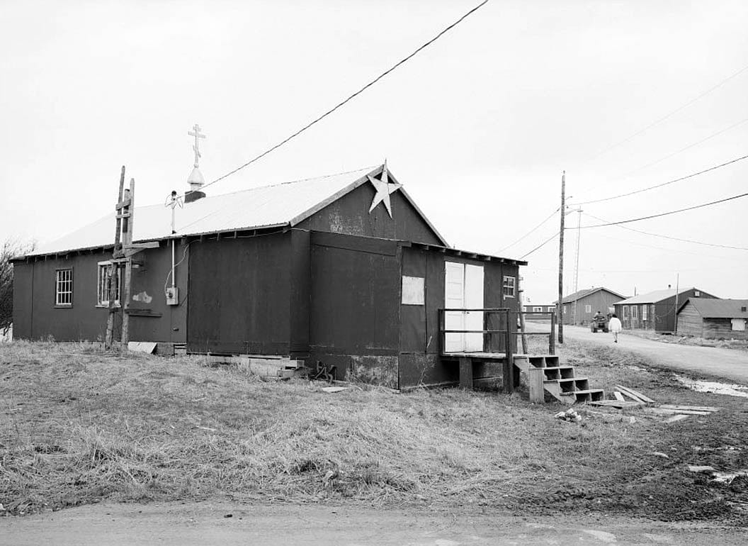 Historic Photo : St. Michael the Archangel Russian Orthodox Church, Marshall, Wade Hampton Census Area, AK 5 Photograph