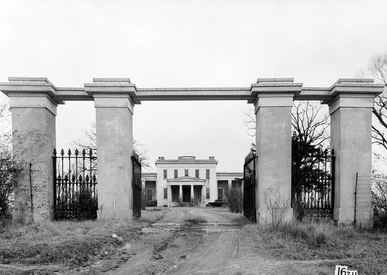 Historic Photo : Gaineswood, 805 South Cedar Street, Demopolis, Marengo County, AL 3 Photograph