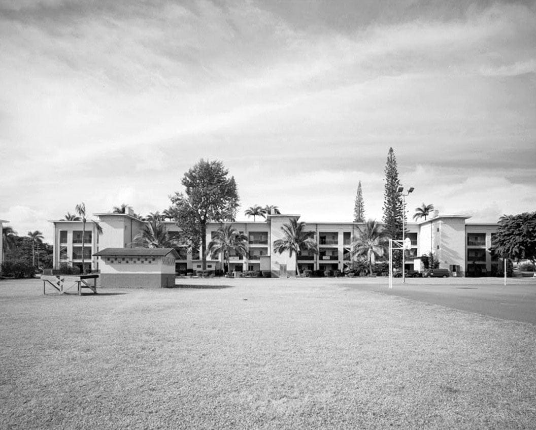 Schofield Barracks Military Reservation, Quadrangles I & J Barracks Type, Between Wright-Smith & Capron Avenues near Williston Avenue, Wahiawa, Honolulu County, HI 2