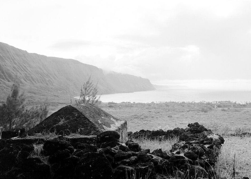 Historic Photo : Town of Kalaupapa, Kalaupapa, Kalawao County, HI 1 Photograph