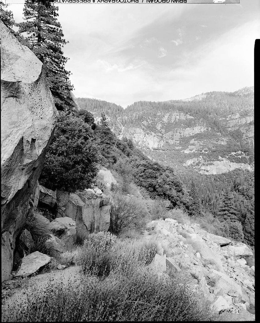 Historic Photo : Coulterville Road, Between Foresta & All-Weather Highway, Yosemite Village, Mariposa County, CA 5 Photograph