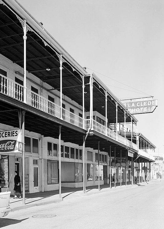 Historic Photo : LaClede Hotel, 150-160 Government Street, Mobile, Mobile County, AL 1 Photograph