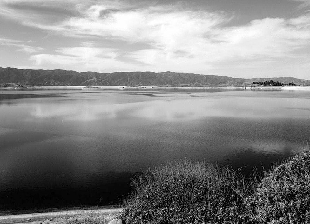 Historic Photo : Lake Mathews, East of Route 15, Riverside, Riverside County, CA 2 Photograph