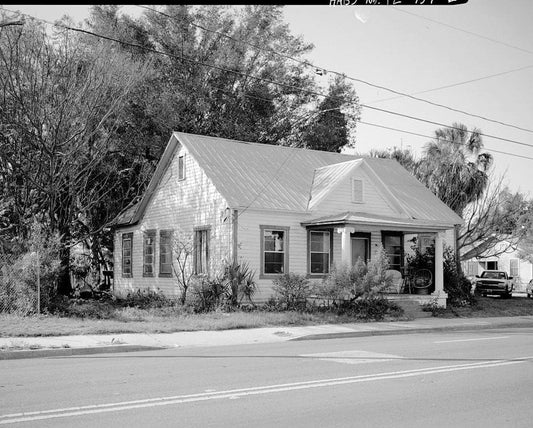 Historic Photo : 603 East Palm Avenue (House), Tampa, Hillsborough County, FL 2 Photograph