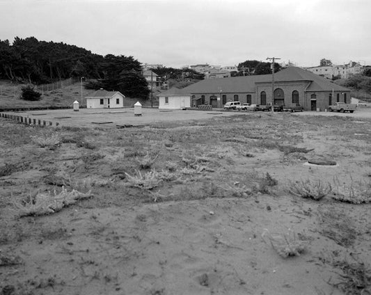 Historic Photo : Presidio Water Treatment Plant, East of Lobos Creek at Baker Beach, San Francisco, San Francisco County, CA 1 Photograph
