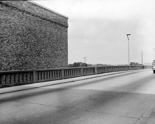 Historic Photo : Fourteenth Street Bridge, Spanning Chattahoochee River, Columbus, Muscogee County, GA 1 Photograph