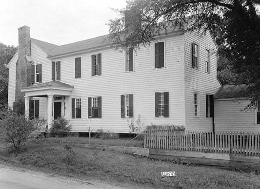 Historic Photo : Sturdivant-Moore-Hartley House, Centenary & Main Streets, Summerfield, Dallas County, AL 2 Photograph