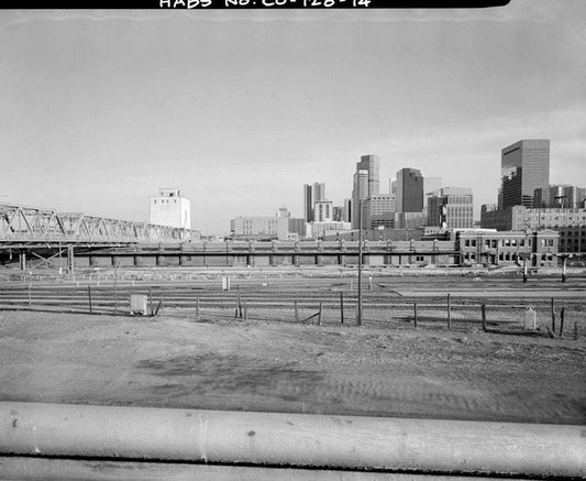 Historic Photo : Union Pacific Railroad Warehouse, 1711-1735 Nineteenth Street, Denver, Denver County, CO 4 Photograph