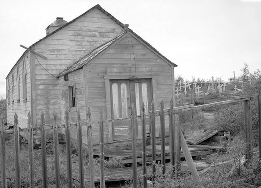 Historic Photo : Russian Orthodox Church, Savonoski-Abandon City, King Salmon, Bristol Bay Borough, AK 3 Photograph