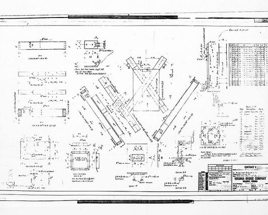 Historic Photo : Tallulah Falls Bridge, Spanning Tallulah Falls River on U.S. Highway 23/State Route 15, Tallulah Falls, Habersham County, GA 2 Photograph