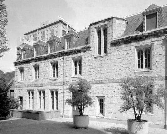 Historic Photo : Grace Cathedral, George William Gibbs Memorial Hall, 1051 Taylor Street, San Francisco, San Francisco County, CA 4 Photograph