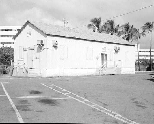 Historic Photo : U.S. Naval Base, Pearl Harbor, Small Arms Ammunition Storehouse, North end of Kuakua Avenue, Pearl City, Honolulu County, HI 1 Photograph