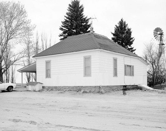 Historic Photo : Beierle Farm, House, Hudson Road & Ninety-sixth Avenue, Denver, Denver County, CO 1 Photograph