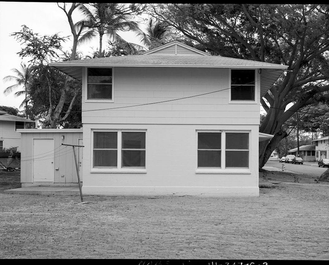U.S. Naval Base, Pearl Harbor, Housing Area 1, Fourplex Type, Bounded by Kamehameha Highway, Plantation Drive, South Avenue, Pearl City, Honolulu County, HI 3