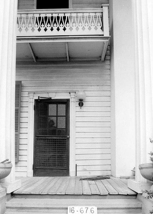 Historic Photo : Turner-Dickson House, State Highway 97 (County Road 29), Lowndesboro, Lowndes County, AL 8 Photograph