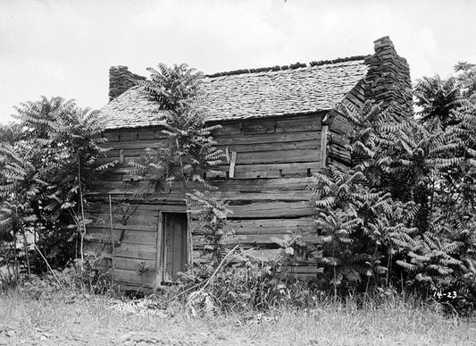 Historic Photo : Cochran Log House, Hoschton, Jackson County, GA 2 Photograph