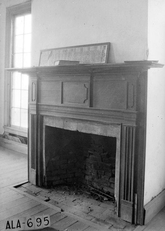 Historic Photo : Montgomery-Jones-Whitaker House, County Road 4 (Reynolds Mill Road), Prattville, Autauga County, AL 3 Photograph