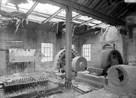 Historic Photo : Sloss Red Ore Mine No. 2, Hoist House, Birmingham, Jefferson County, AL 1 Photograph