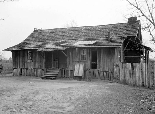Historic Photo : Vogtner Farm (House & Smokehouse), Jeff Hamilton Road vicinity, Dawes, Mobile County, AL 2 Photograph