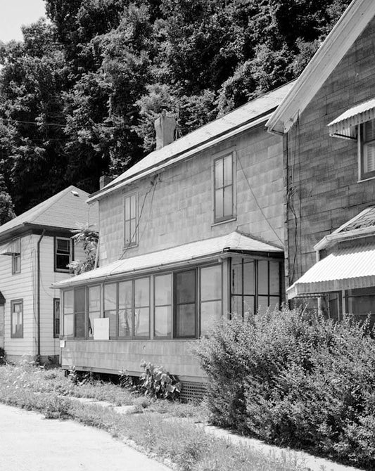 Historic Photo : Workingmen's Houses, Johanna Scollard House, 215 South Locust Street, Dubuque, Dubuque County, IA 1 Photograph
