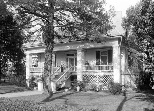 Historic Photo : Holliday-Carey House, 360 North College Street, Auburn, Lee County, AL 1 Photograph