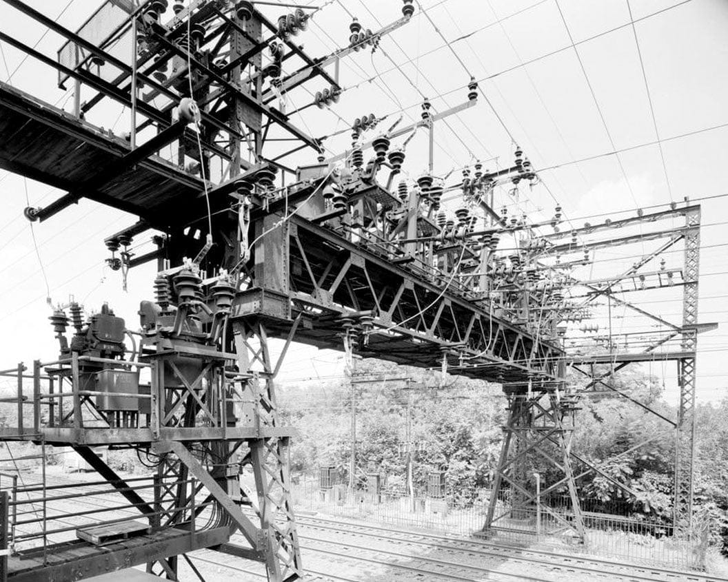 New York, New Haven & Hartford Railroad, Automatic Signalization System, Long Island Sound shoreline between Stamford & New Haven, Stamford, Fairfield County, CT 6
