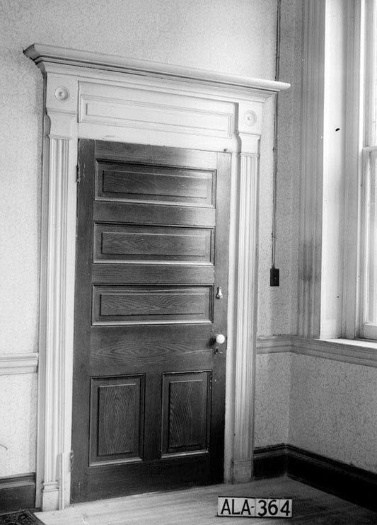 Historic Photo : Rhea-Burleson-McEntire House, 120 Sycamore Street, Decatur, Morgan County, AL 4 Photograph